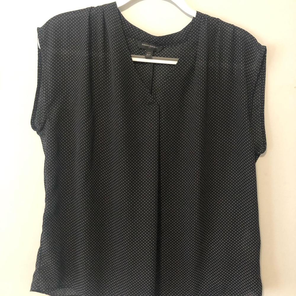 Banana Republic polkadot shirt